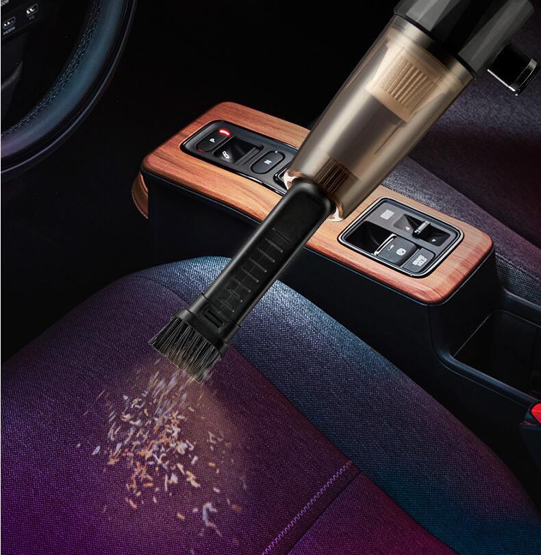 Aspirapolvere portatile per auto in plastica senza fili