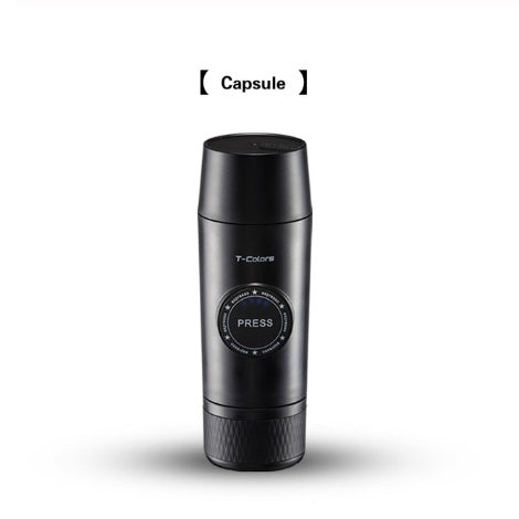 Mini macchina per caffè espresso portatile ricaricabile meccanica