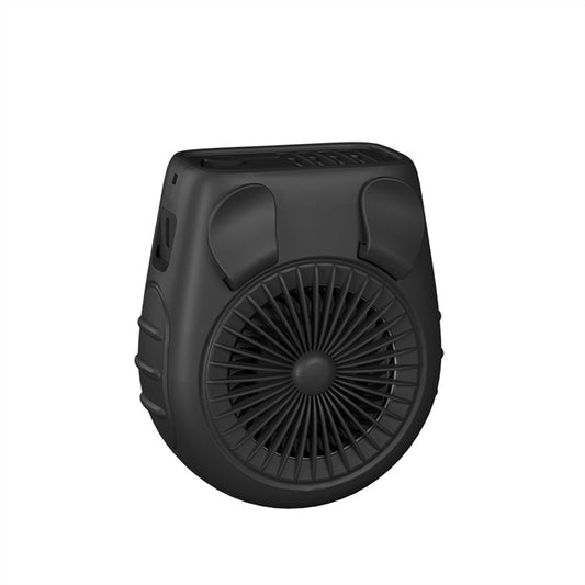 Piccolo ventilatore da cintura da portare con sé, mini ventilatore da collo ricaricabile