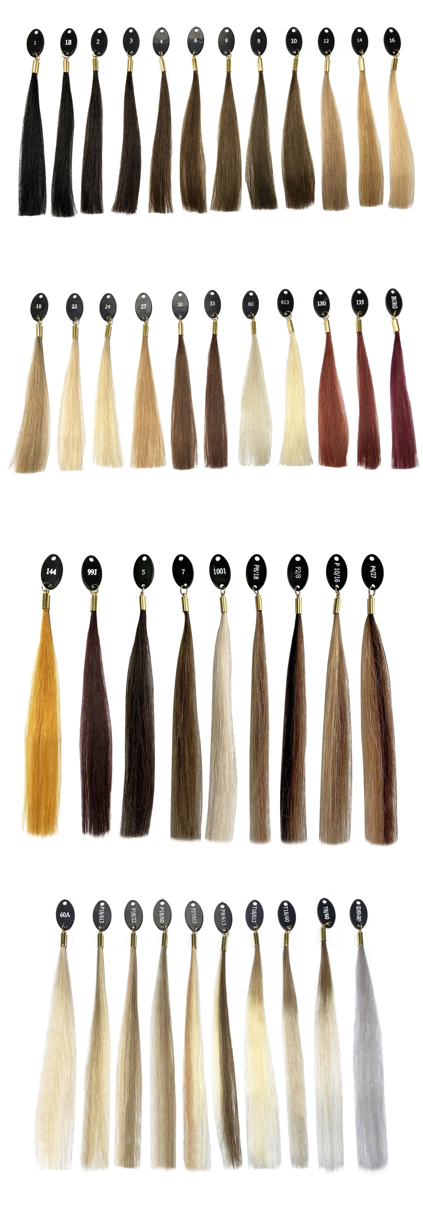 Tavolozza colori per capelli per prodotti per parrucchieri