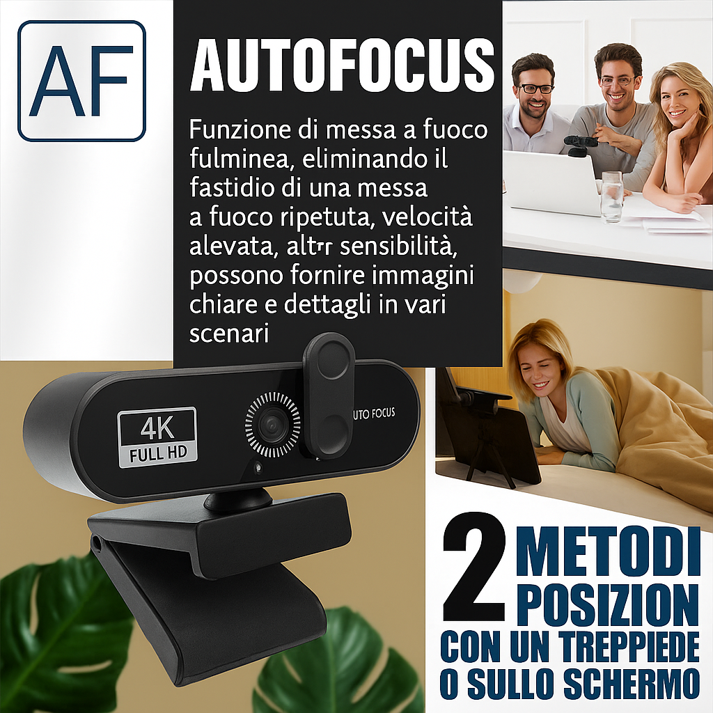 Supporto per fotocamera USB per laptop domestico
