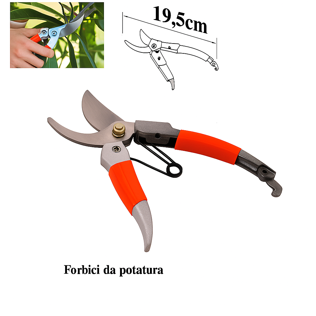 Mini Attrezzi per Bonsai, Kit di Attrezzi Manuali da Giardinaggio con Borsa, Rastrello per Gomiti, Chiodi, Vanga, Spruzzatore, Vaso per Giardinieri