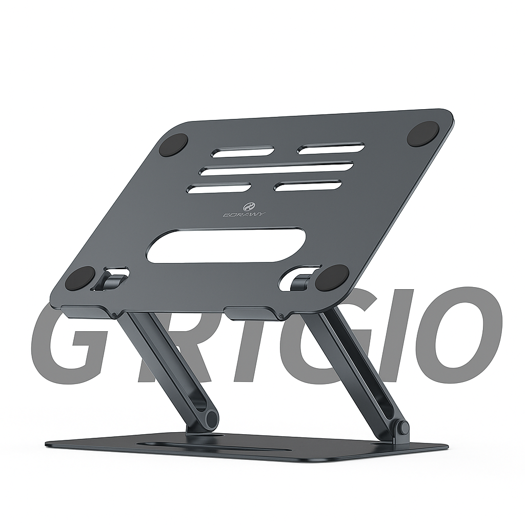 Supporto per laptop da tavolo in lega di alluminio pieghevole